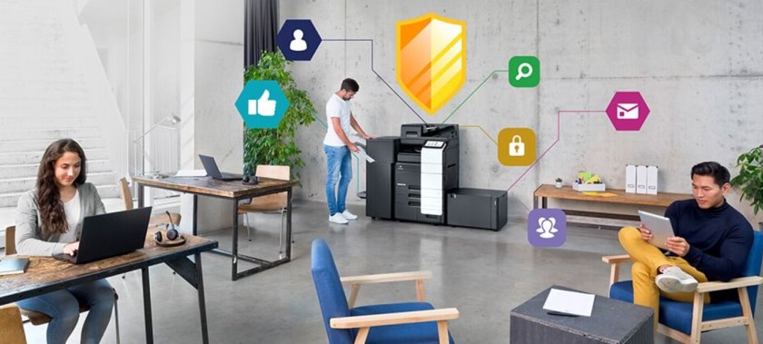 Las impresoras multifunción de Konica Minolta superan los estándares de ciberseguridad de la industria