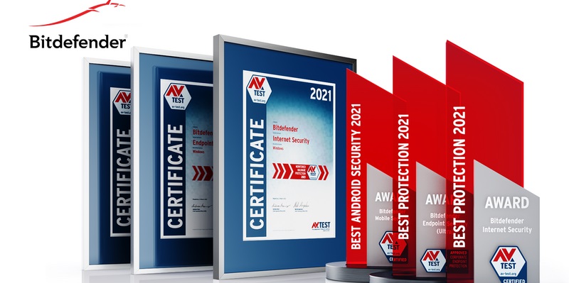 Bitdefender gana tres premios AV-TEST a la mejor protección
